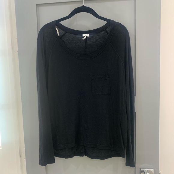 Splendid Tops - Splendid Black Long Sleeve Tee